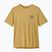 Vyriški marškinėliai Patagonia Cap Cool Daily Great Waves limestone yellow - light limestone yellow x-dye