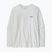 Moteriški marškinėliai ilgomis rankovėmis  Patagonia P-6 Logo Responsibili-Tee LS fiber white