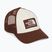 Vyriška kepurė su snapeliu The North Face Mudder Trucker ember soil-white dune