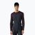 Vyriškas termoaktyvus džemperis Smartwool Classic Thermal Merino Base Layer Colorblock Crew Boxed mink/charcoal
