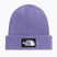 Žieminė kepurė The North Face Logo Box Cuffed grounded plum