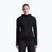 Moteriškas žygio džemperis Icebreaker Merino 200 Realfleece Descender Half Zip Hoodie black