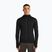 Vyriškas žygio džemperis Icebreaker Merino 300 Realfleece Descender Zip Hoodie black