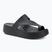 Moteriškos šlepetės per pirštą Crocs Getaway Platform Toe Loop black