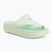 Moteriškos šlepetės per pirštą Crocs Getaway Platform Toe Loop jade tint