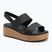Moteriški sandalai Crocs Brooklyn Cork Low Wedge black/black