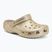 Vaikiškos šlepetės Crocs Classic Chunky Glitter sandstone