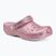 Vaikiškos šlepetės Crocs Classic Chunky Glitter pink milk