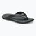 Šlepetės per pirštą Crocs Coast Flip black/slate grey