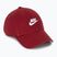 Kepurė su snapeliu Nike Club Unstructured Futura Wash team crimson/white