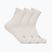 Kojinės HOKA Quarter Run Sock 3-Pack white/white/white