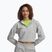 Moteriškas džemperis Under Armour Rival Fleece Piped HZ Hoodie mod gray light heather/white
