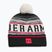 Vyriška žieminė kepurė Under Armour Halftime Pom Beanie stone/racer red/black