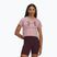 Moteriški treniruočių marškinėliai Under Armour Rival Logo tourmaline pink/maroon mist
