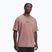 Vyriški treniruočių marškinėliai Under Armour Project Rock Heavyweight Oversized maroon mist/black