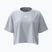 Moteriški treniruočių marškinėliai Under Armour Rival Boxy Tee Solid distant gray medium heather/white