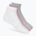 Moteriškos kojinės Under Armour Vanish 3 Pack mauve pink/titanium/purple echo