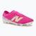 Vaikiški futbolo batai New Balance Furon Team V8 FG pink heat/sea salt/gold metallic