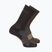 Kojinės Salomon Evasion Crew 2 pairs dark earth/walnut