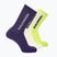 Kojinės Salomon Everyday Crew 3 pairs vanilla ice/acid lime/deep blue