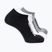 Kojinės Salomon Everyday Lite Low 3 pairs black/white/frost gray
