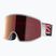 Slidinėjimo akiniai Salomon Sentry Pro Sigma S3 translucent frozen/sigma fire red