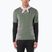 Vyriški bėgimo marškinėliai Salomon Sense Aero GFX Tee SS castor gray/pink frosting