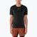 Vyriški bėgimo marškinėliai Salomon Sense Aero GFX Tee SS deep black/black beauty
