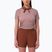 Moteriški bėgimo marškinėliai Salomon Sense Aero GFX Tee SS antler/chocolate fondant