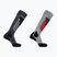 Slidinėjimo kojinės Salomon S/Access 2-Pack anthracite/light grey