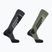 Slidinėjimo kojinės Salomon S/Access 2-Pack anthracite/deep lichen green