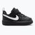 Vaikiški batai Nike Court Borough Low Recraft black/black/white