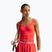 Moteriški treniruočių marškinėliai Nike Pro Sculpt Medium Support Padded Tank light crimson/white
