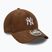 Kepurė su snapeliu New Era Cord 9Forty Mcrown New York Yankees tamsiai kaštoninė/tamsi rudens