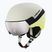 Vaikiškas slidinėjimo šalmas HEAD Yuki Visor Jr lime swirl/silver/red