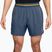 Vyriški teniso šortai Nike Court Dri-Fit Advantage 6" new slate/laser orange/white