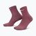 Kojinės Nike Run Midweight Micro Crew pink smoke/pink rise/white