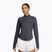 Moteriški bėgimo marškinėliai su ilgomis rankovėmis  Nike Tempo Swoosh Run Dri-Fit 1/4-Zip LS gridiron/white