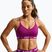 Sportinė liemenėlė moterims Nike Dri-Fit Indy Light Support true berry