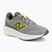 Vaikiški bėgimo bateliai New Balance 520's Lace V9 grey matter/Ssate grey/alkaline green