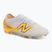 Vaikiški futbolo bateliai New Balance Furon Team V9 FG fresh air/satsuma orange