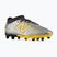Vaikiški futbolo bateliai New Balance Tekela Team V5 FG harbor grey/black cement
