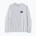 Vyriški ilgomis rankovėmis marškinėliai Patagonia Great Waves Responsibili-Tee LS fiber white