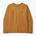 Moteriški marškinėliai ilgomis rankovėmis  Patagonia P-6 Logo Responsibili-Tee LS dried mango