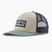 Kepurė su snapeliu Patagonia P-6 Logo Trucker Hat pumice