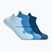 Kojinės HOKA No-Show Run Sock 3-pack hazy blue/soft cobalt