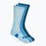 Kojinės Hoka Crew Run Sock 3-pack hazy blue/soft cobalt/night glow blue
