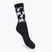 ASSOS Monogram juodos/baltos dviratininkų kojinės