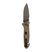 Turistinis peilis TB Outdoor CAC Serration Manche Toxifie PA6 GF khaki