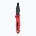 Turistinis peilis TB Outdoor CAC Serration Manche Toxifie PA6 GF red